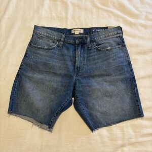 Madewell 9” Denim Shorts | NWT | Size 36